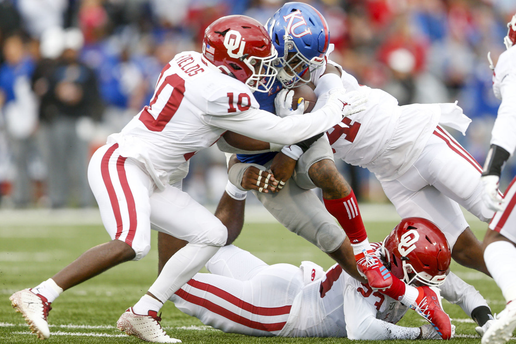 Oklahoma Sooners vs Kansas Jayhawks